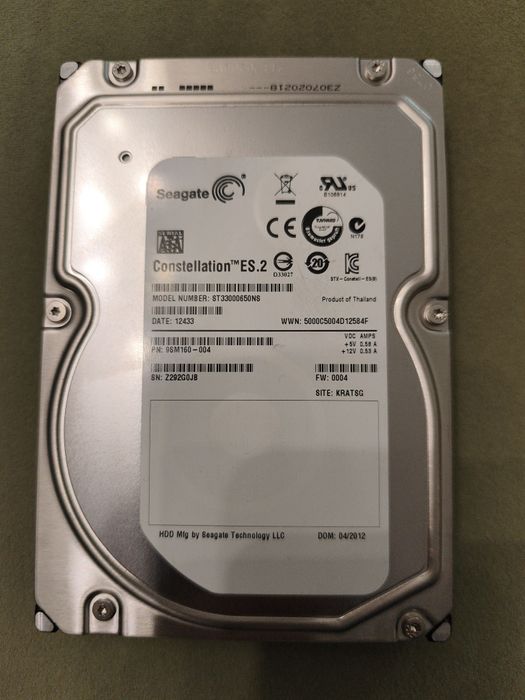 HDD Seagate Constellation 3Tb
