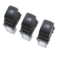 Set 3 Butoane Geamuri Electrice (cromate) VW Golf 5-6, Jetta,Passat B6