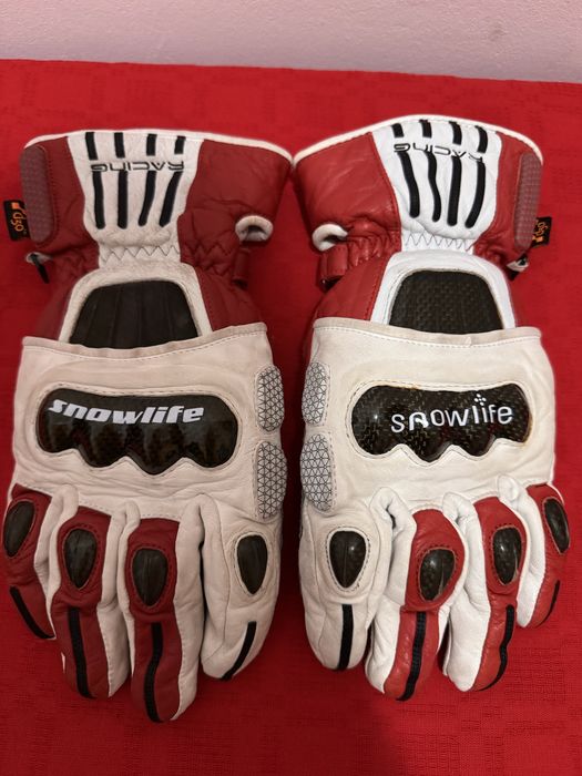 Manusi din piele- Snowlife Racing