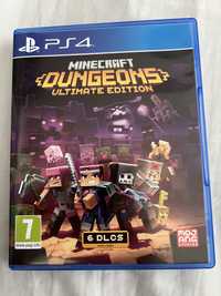 Play station 4 игри minecraft dungeons