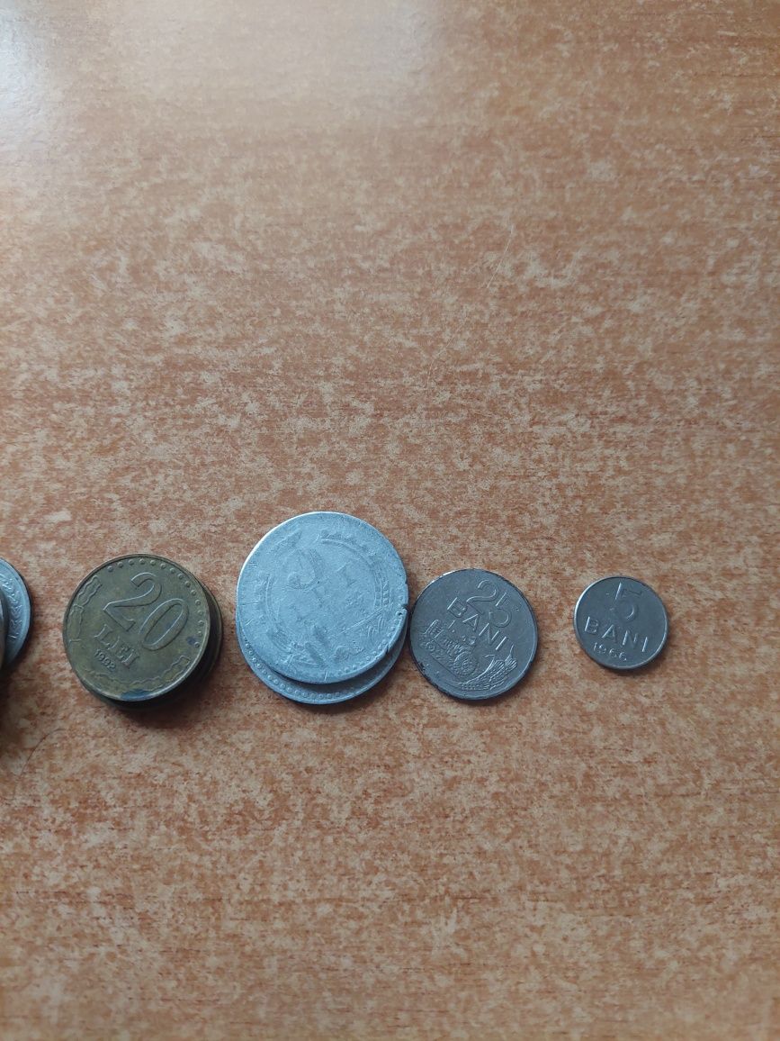 Colecție monede românești vechi