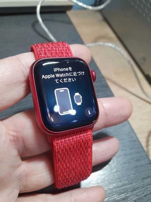 Apple Watch 9 series 41 mm.Red Product.Defect.Pentru piese.