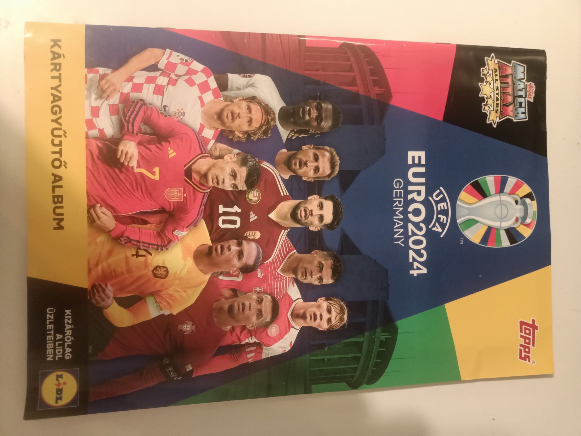 Album euro 2024 complet fotbal