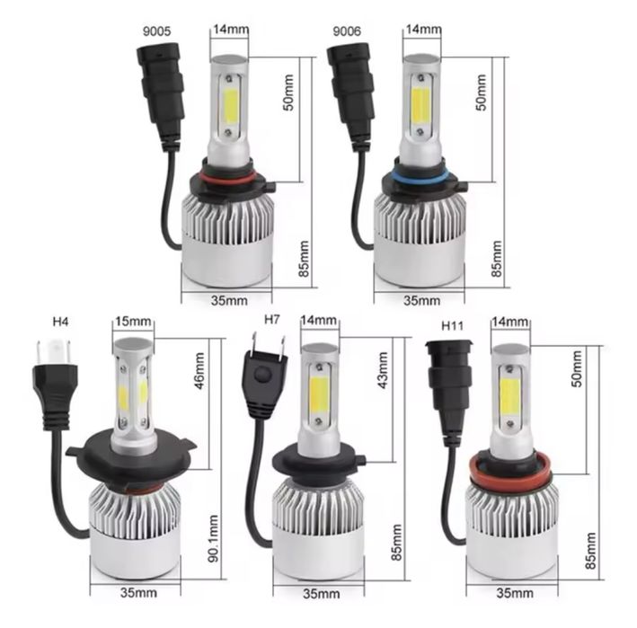 ЛЕД Крушки H7, H11 180W