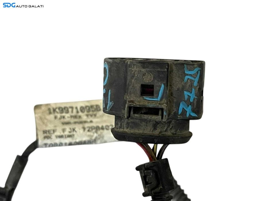 Cablaj Instalatie Electrica Senzori Parcare Spoiler Bara Fata Fara Proiectoare VW Golf 6 2008 - 2014 Cod 1K9971095B [L7725]