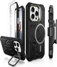 CaseBorne защитен калъф за iPhone 15 Pro - 5-слойна конструкция, черен