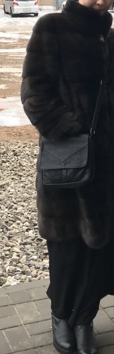 Норковая шуба женская