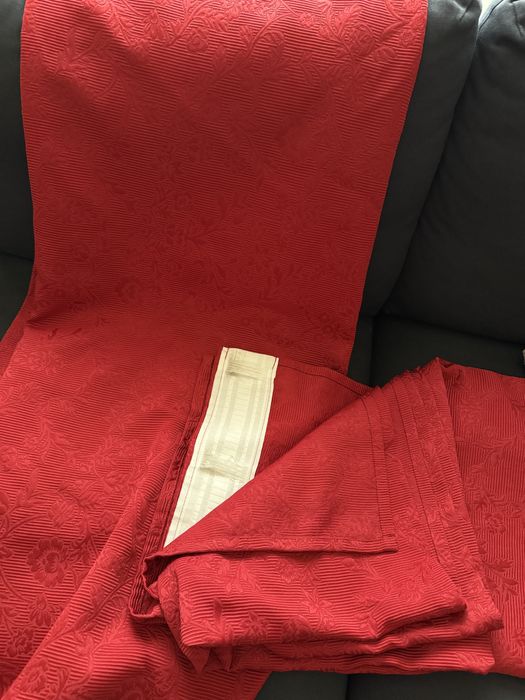 Draperie 245 cm, rosu rece-ikea -rejansa