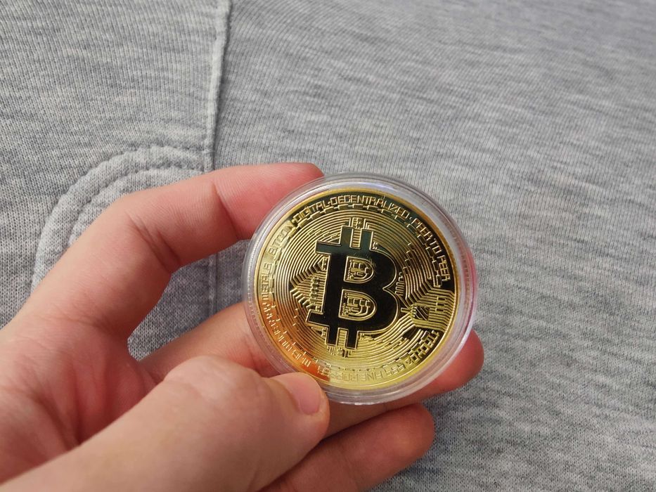 Monede Bitcoin BTC (criptomonede colecție)