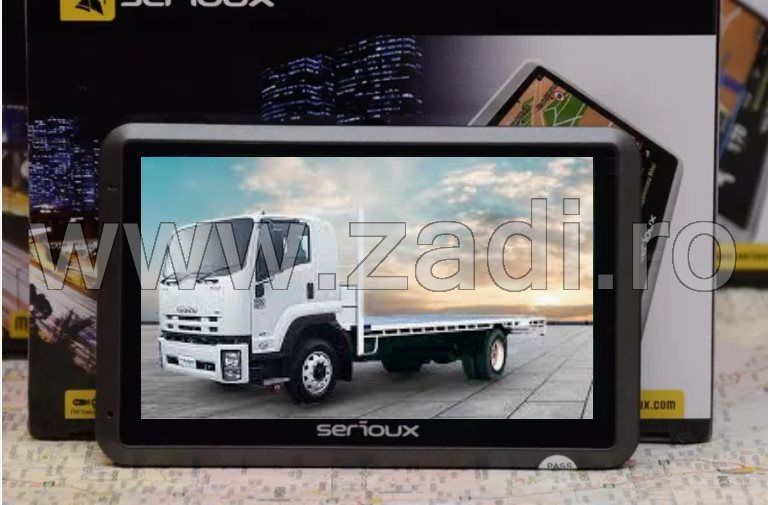 Gps Seriox:ecran 4.3inch : harti camion-auto-factura