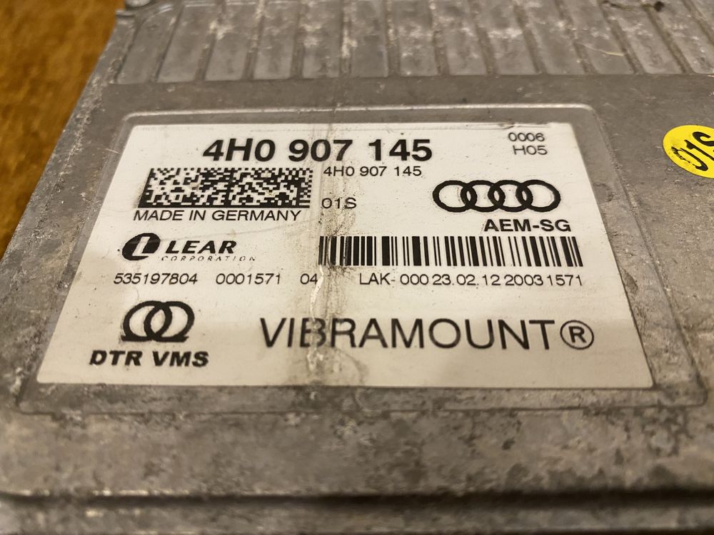 Modul Control suspensie Audi A6 A7 A8 / S6 S7 S8 : 4H0907145
