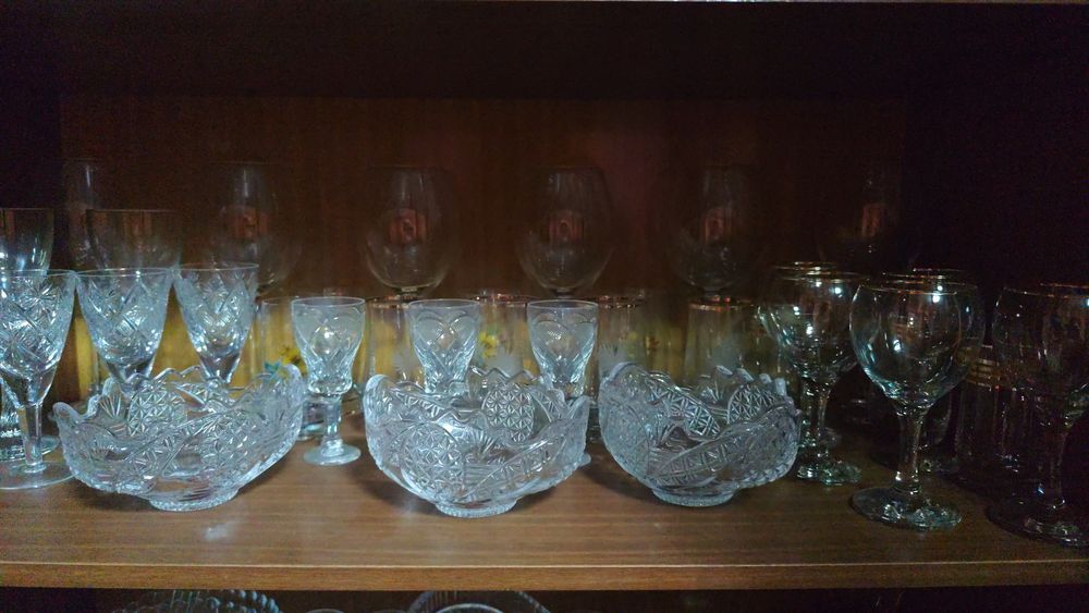 Посуда хорошая не битая советская