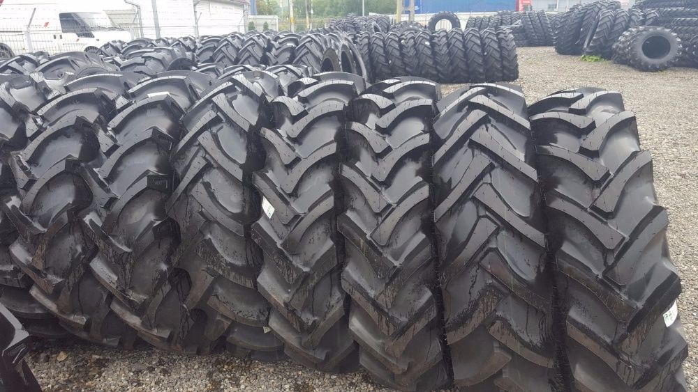 Anvelope 12.4-28 BKT noi cu 8 pliuri cauciucuri agricole tractor