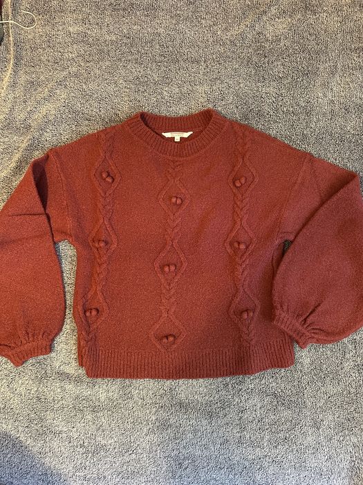 Pulover roscat pentru fete