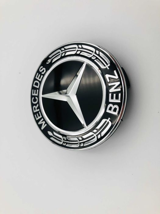Capace Janta Compatibile Mercedes 72 mm negru nou