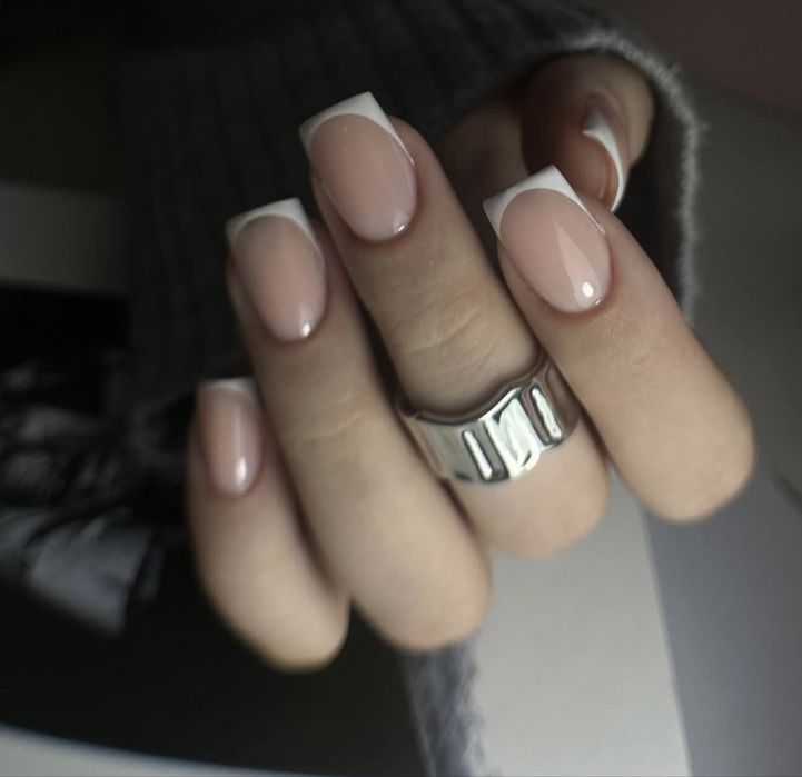 маникюр с покрытием