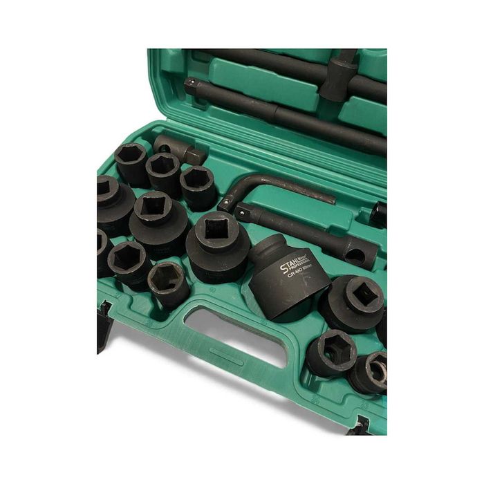 НЕМСКО Гедоре Камионджийско 26 Части STAHLMAYER 21-65mm + ЛЕД ФЕНЕР