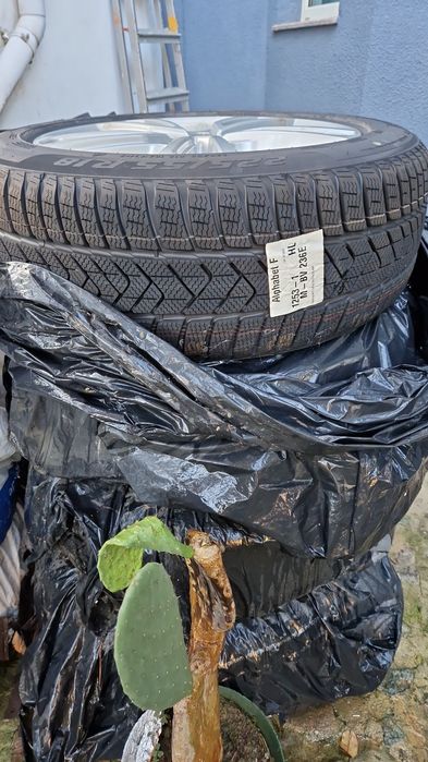 Roti jante pe 18" cu anvelope noi Pirelli 225 55 R18 A7 C8 dupa 2018