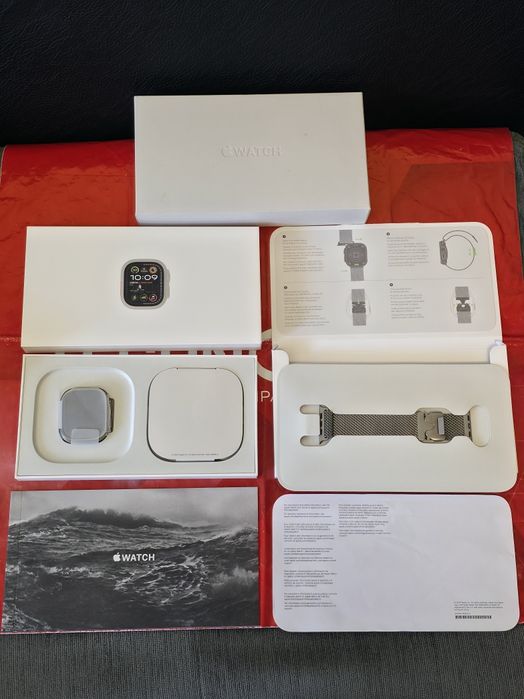 НОВ* Apple watch Ultra 2 Технополис - 2026г. Natural Titanium Milanese