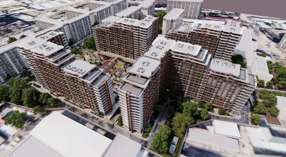 Продаётся 2-х комнатная квартира в ЖК Bobur Residence 42м2