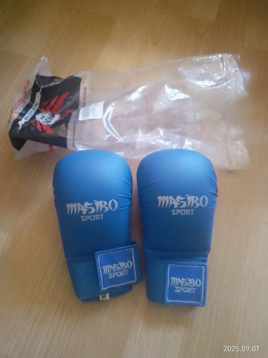 Manusi Karate Masibo Sport M Albastru