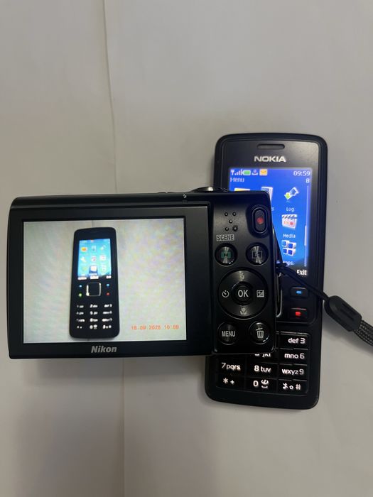 Nikon Coolpix 5100 5x optic zoom 12 mPx, afisare data si ora poze