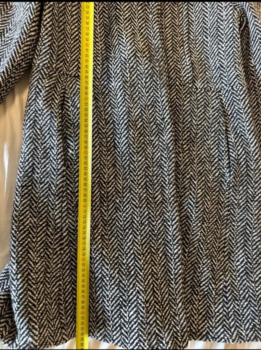 Palton 80% lână cambrat