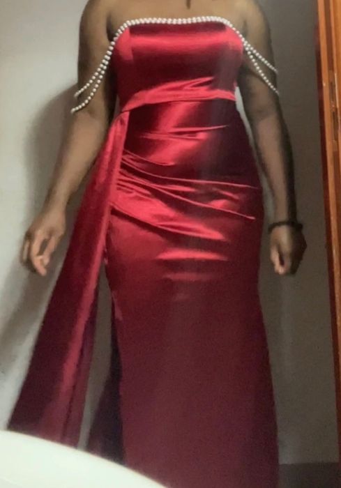 Червена рокля, М размер