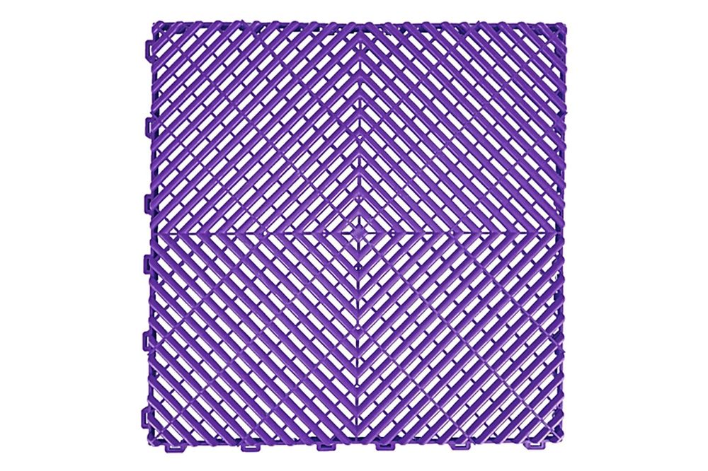 Pardoseala Modulara Ventilata pentru Garaj Depozit Violet
