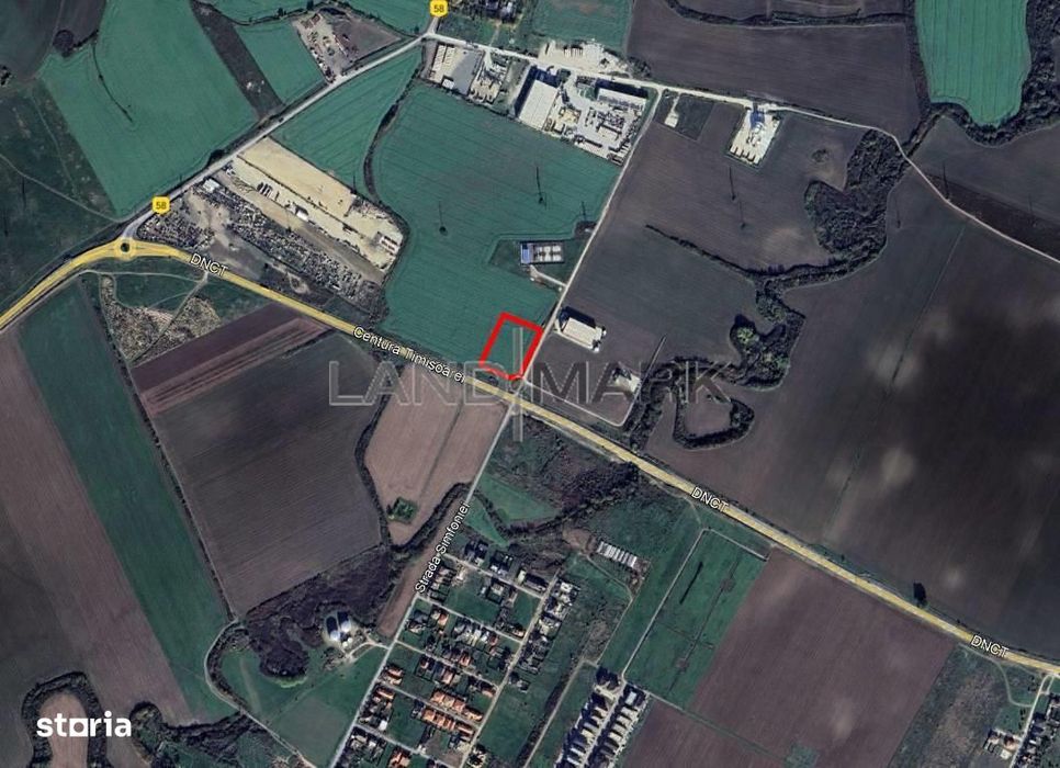 Teren INDUSTRIAL cu PUZ de vanzare pe CENTURA - Dumbravita