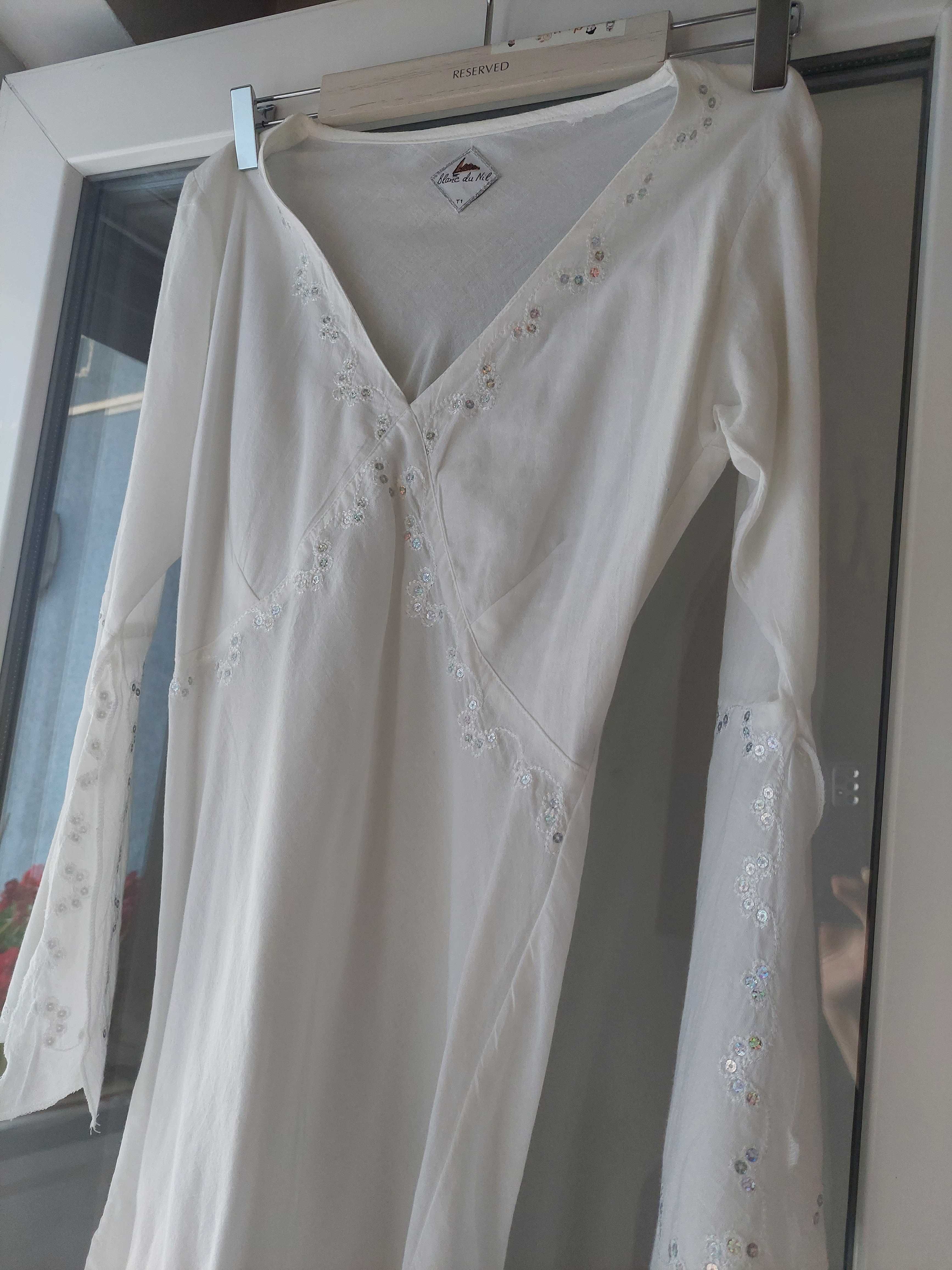 Bluza alba 100% bumbac S