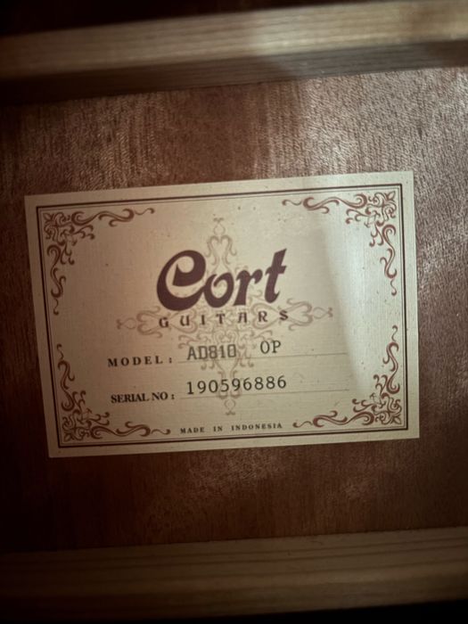 Chitara Acustica Cort