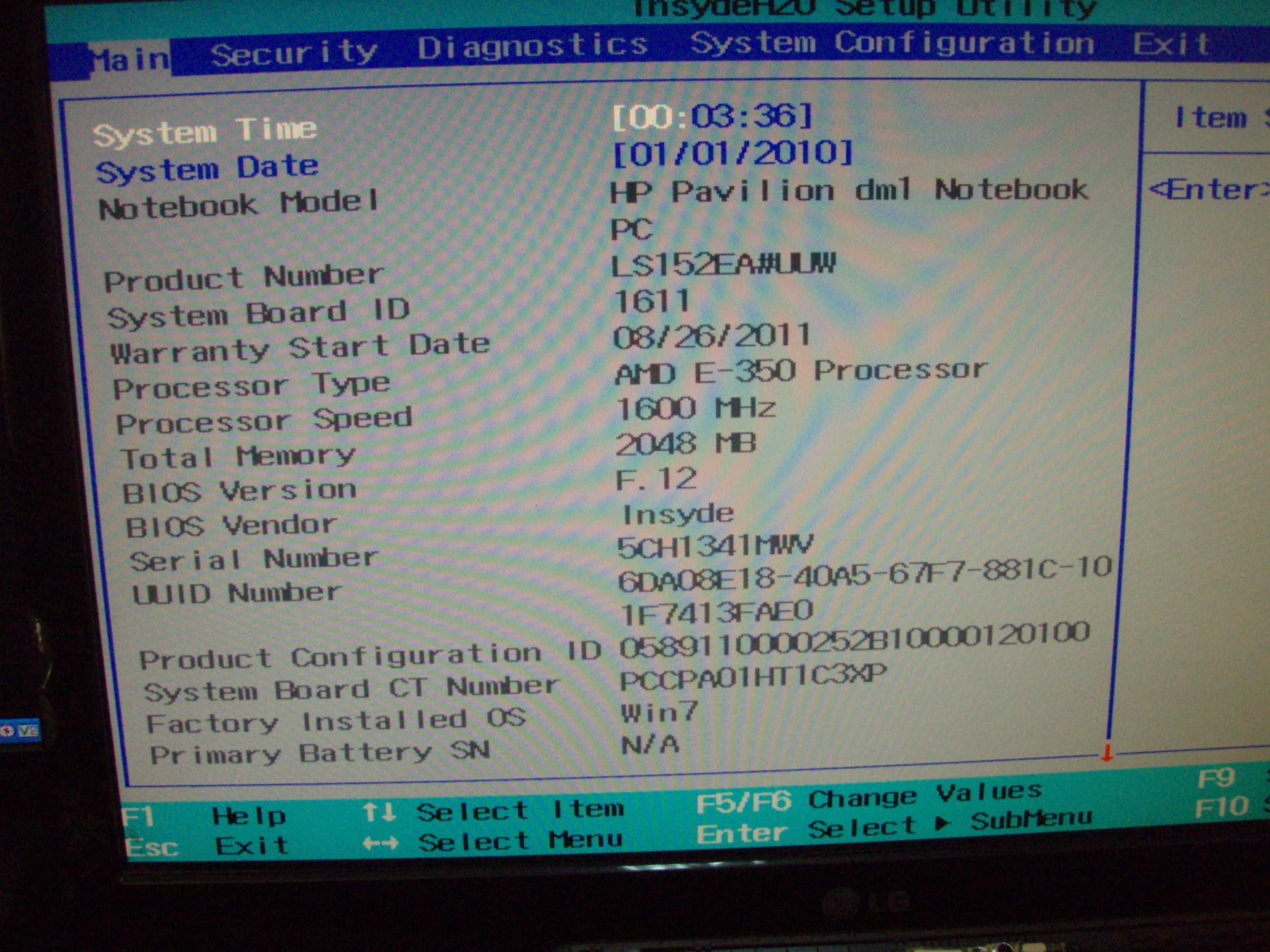 Dezmembrez HP Pavilion DM1 AMD E-350 la 1.6 Ghz