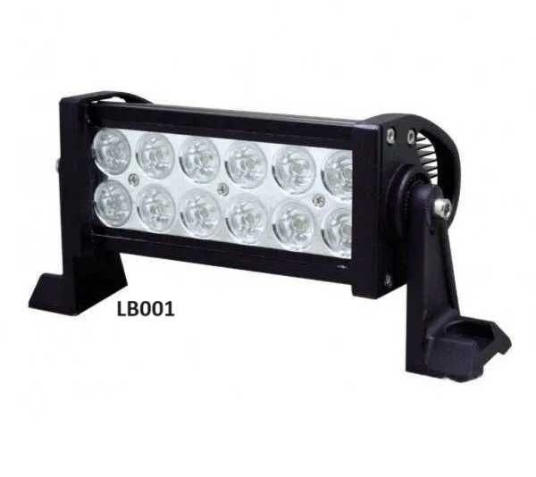 Мощен LED бар 36W 252 мм прав LED IP 67 OFFROAD Джип, АТВ 4х4 Камион