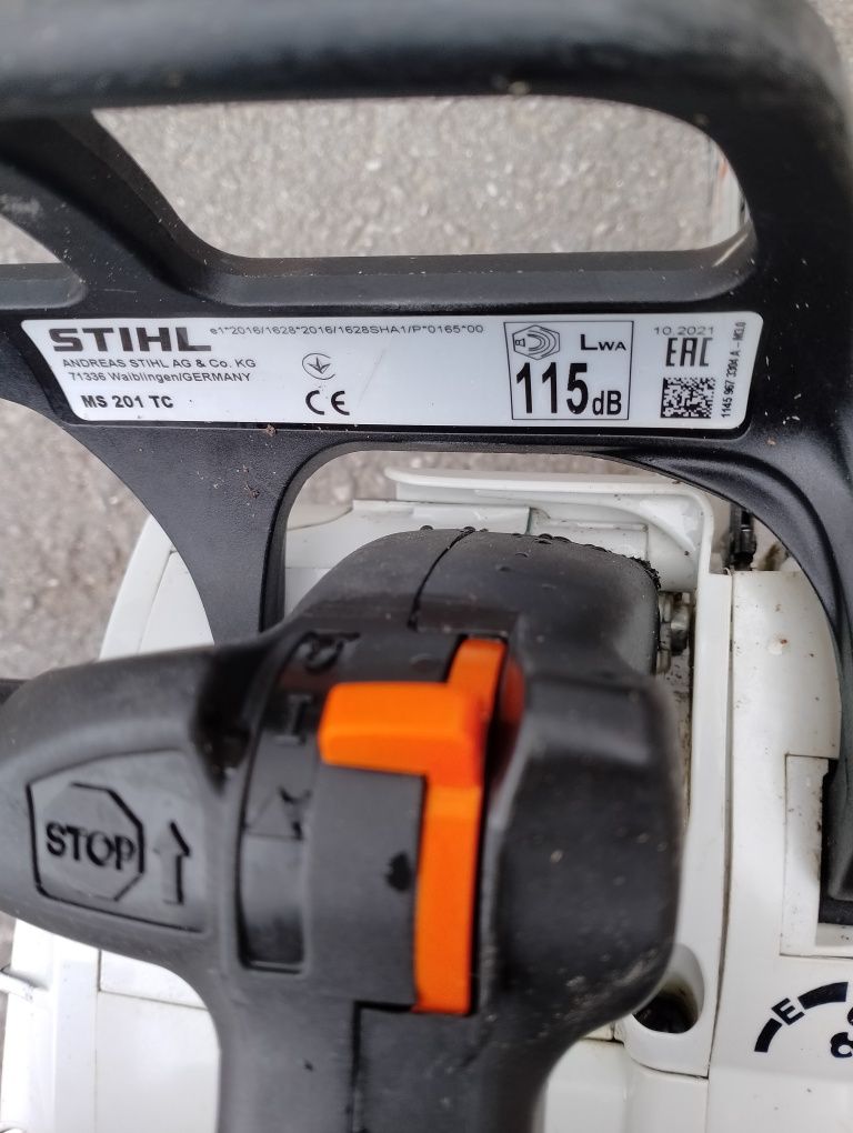 Бензинова резачка -кастрачка Stihl ms 201 c