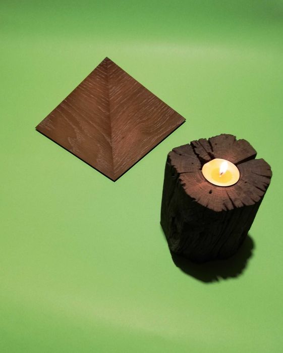 Енергийна Пирамида от дърво