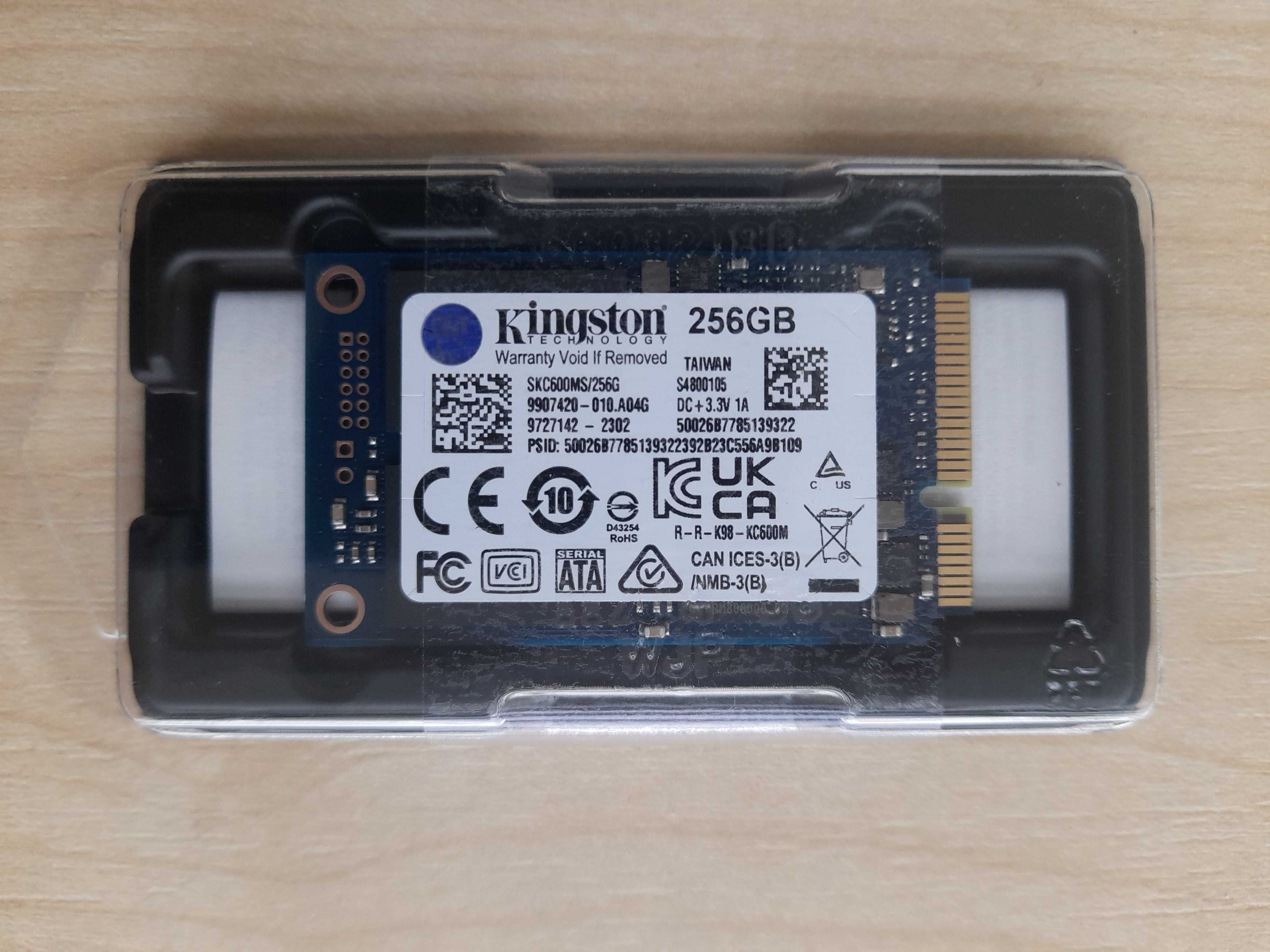 NOU - Hard Disk SSD mSATA, 256 GB, SATA III Kingston KC600 - 180 LEI