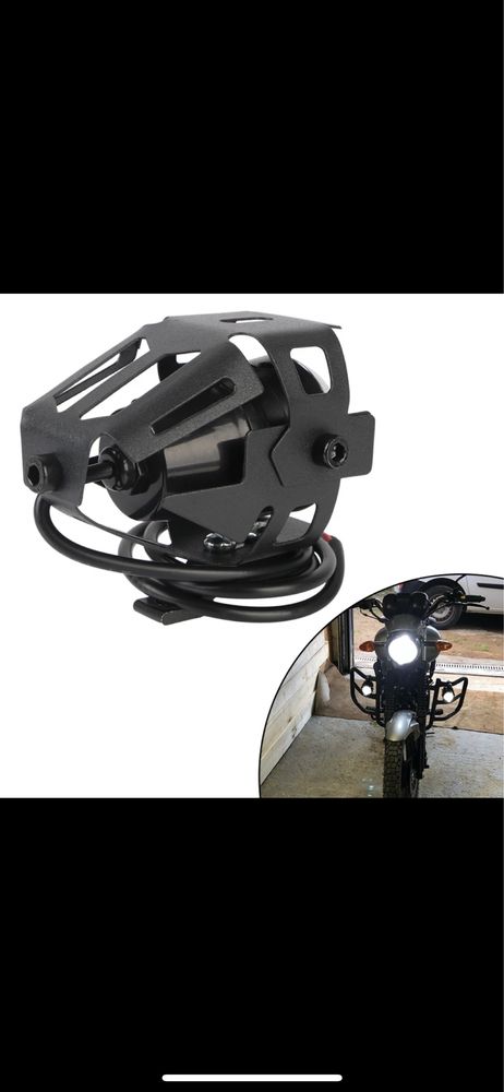 Proiectoare Moto LED 3 faze Atv, scooter, trotineta 12V