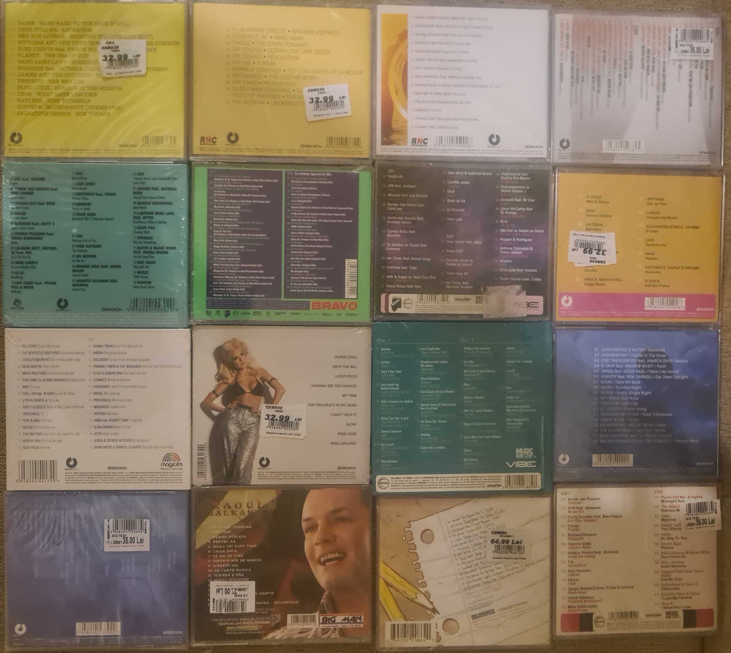 Diverse CD-uri/Boxset-uri cu muzica romaneasca si internationala (2/2)