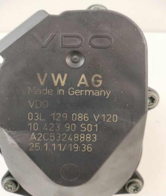 Clapeta admisie 03l129086 / A2C53248883 Volkswagen VW Golf a 6-a gene