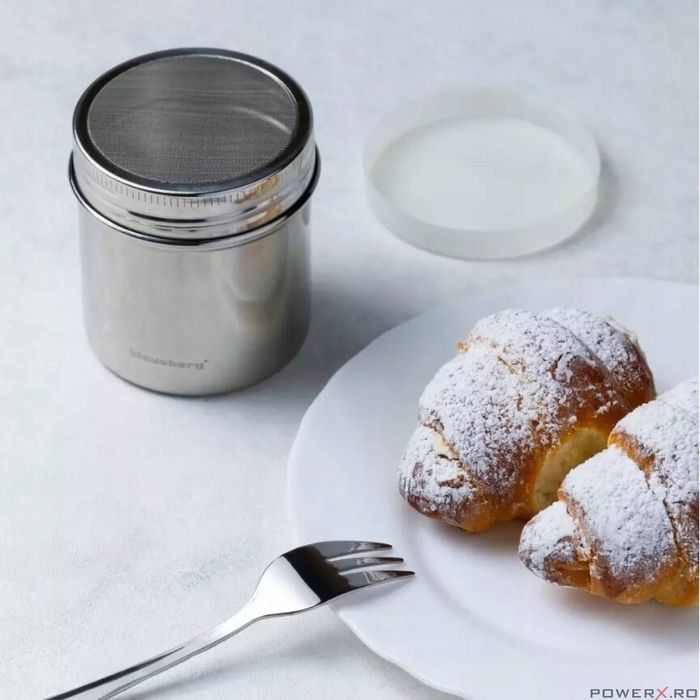 Recipient pentru presarat zahar pudra, cacao, scortisoara, 260ml,