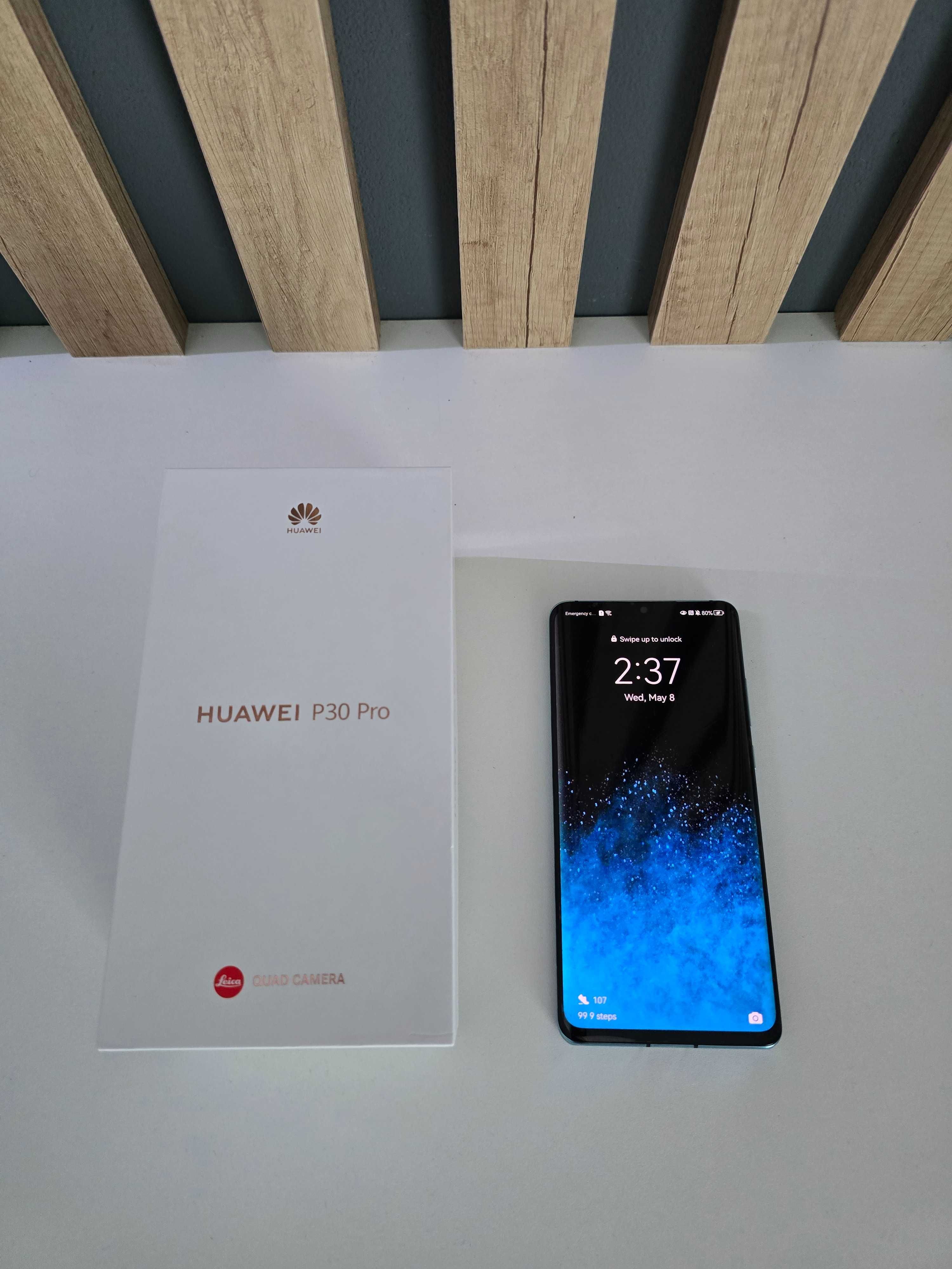 Huawei P30 PRO 128GB Aurora Blue - impecabil - Full Box