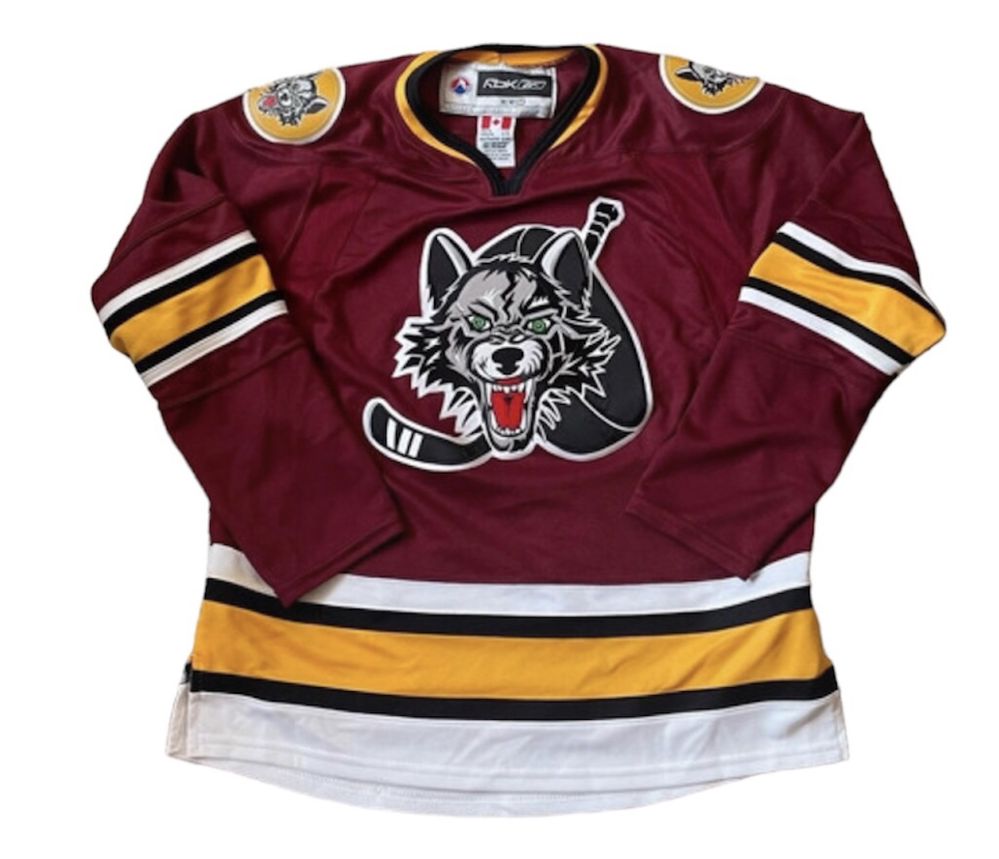 Bluza hockey Chicago Wolves Reebok jersey