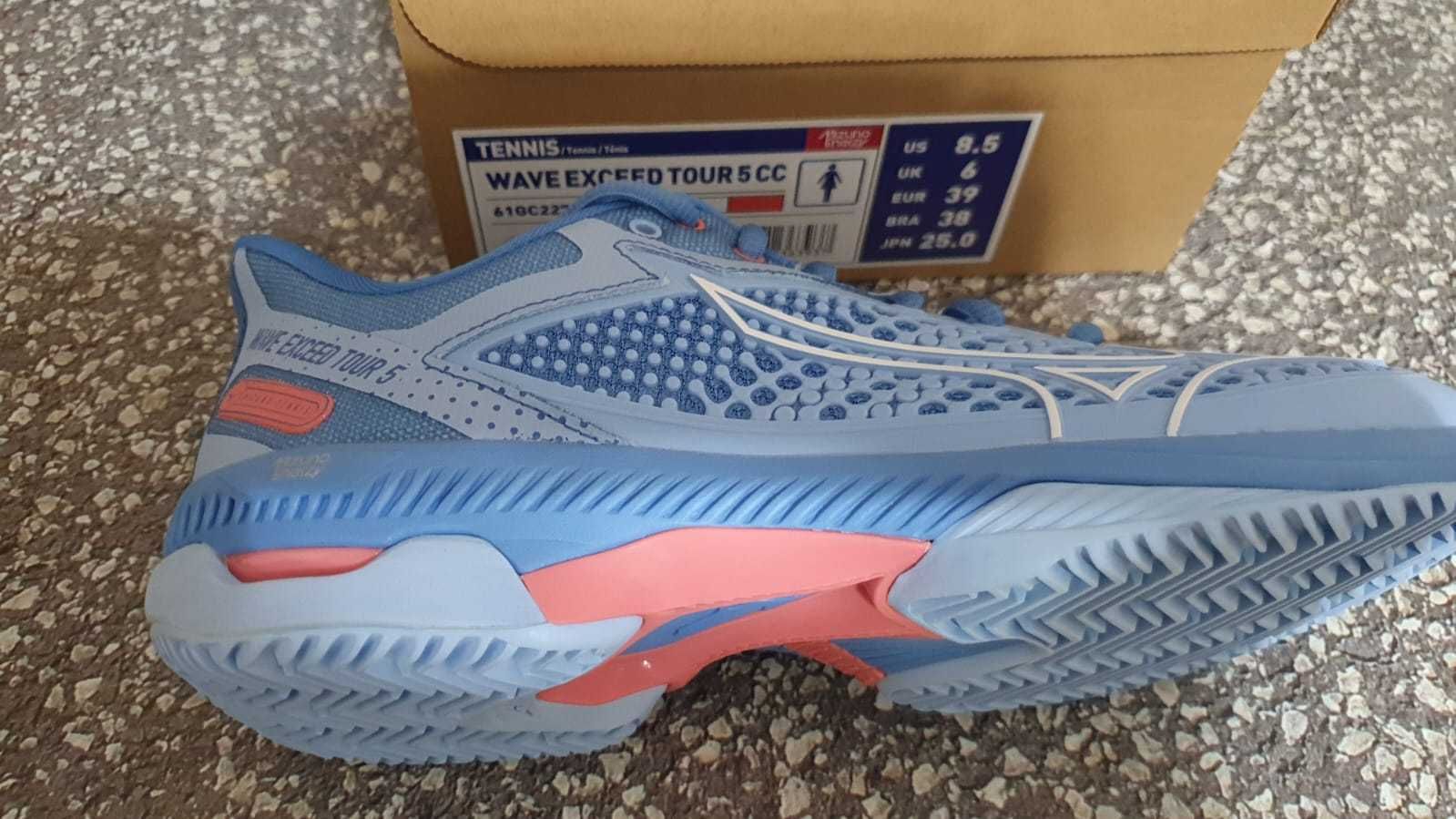 Adidasi tenis mizuno Wave Exceed5CC masura 39  si 40 originali noi