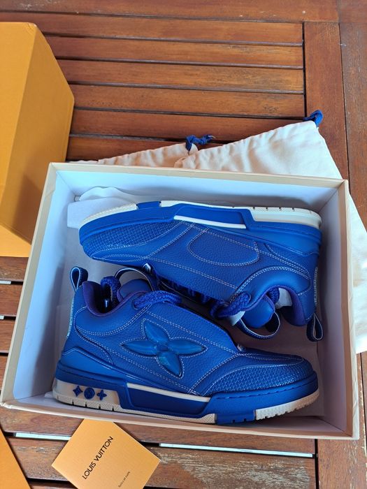 Louis vuitton skate blue