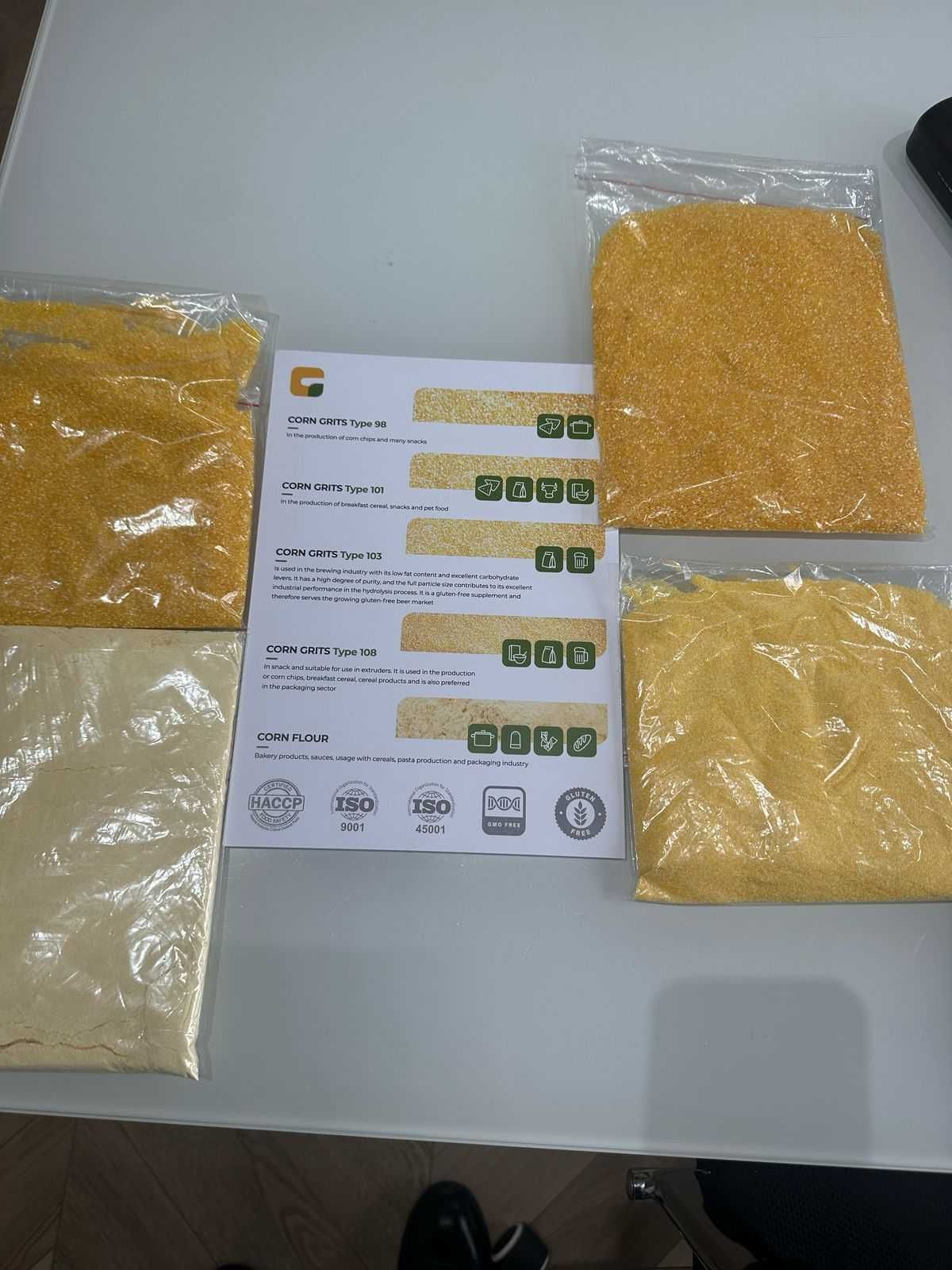 Оптом Кукурузная мука. .. кукурузные отруби.. 1 кг - 8000 сум