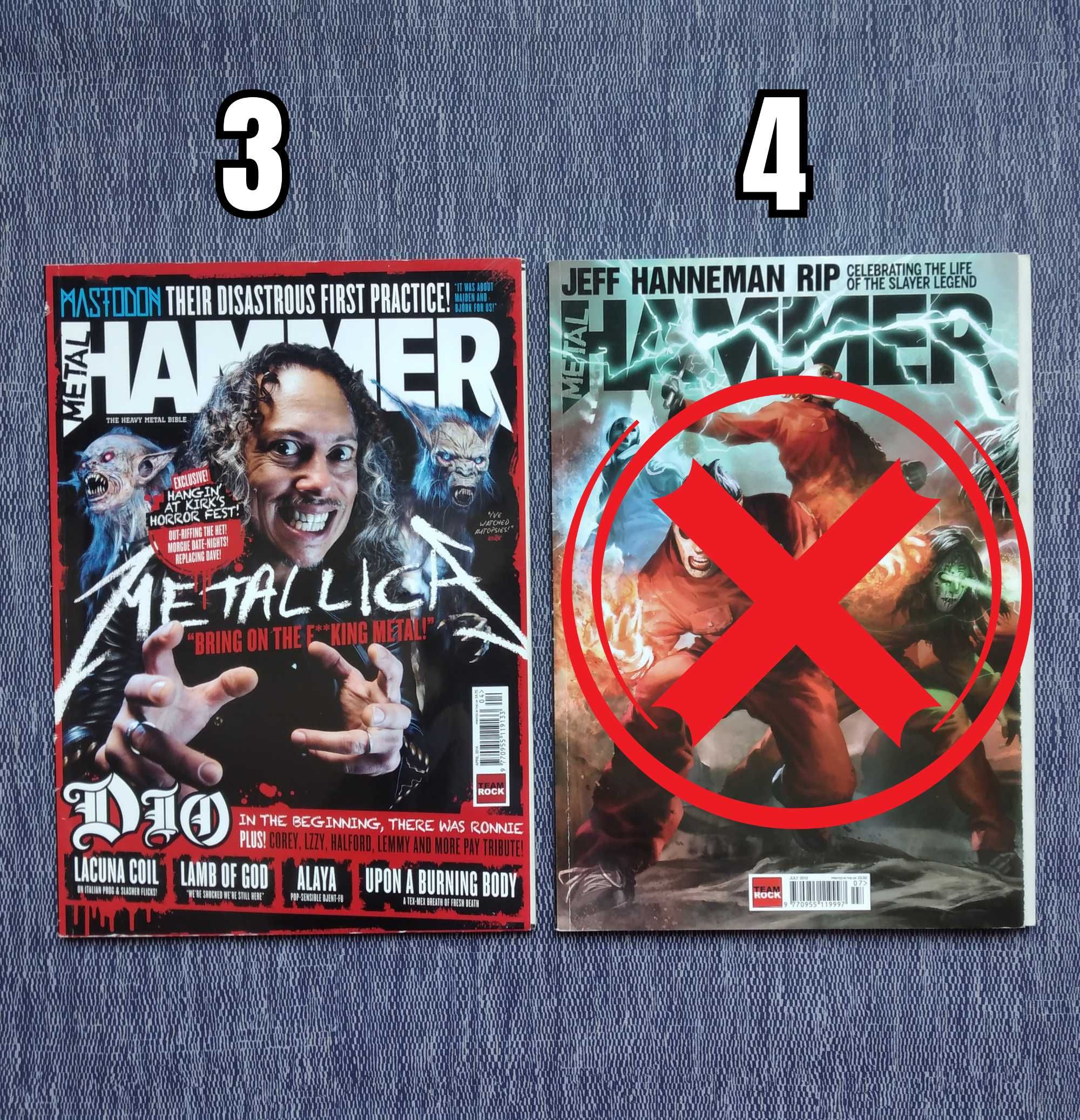 Метал Рок Списания на Английски Език Metal Hammer Magazines Metallica