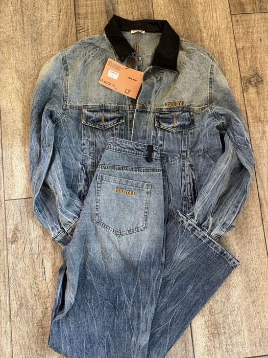 Дамски дънков комплект