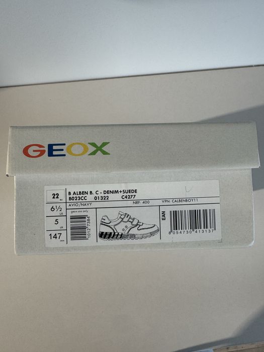 Нови детски маратонки GEOX 22 номер