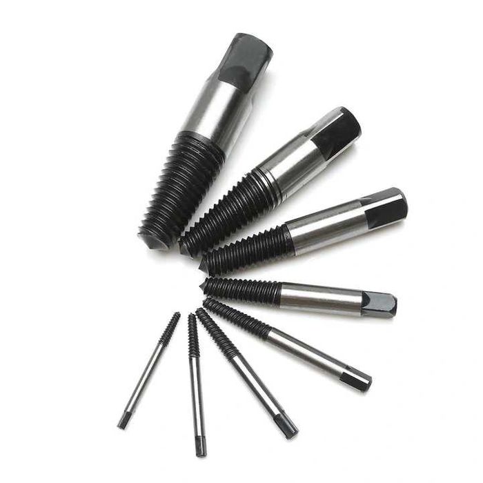 Trusa 8 extractoare 4-26mm suruburi cu filet invers (S10708)